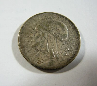 5 zlotyches de plata Polonia 1932 Foto 1 de 2