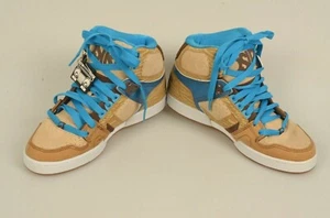 NUOVE scarpe da skate OSIRIS BRONX CHBTS092 da uomo taglia 9 blu marrone marrone marrone marrone chiaro - Foto 1 di 6