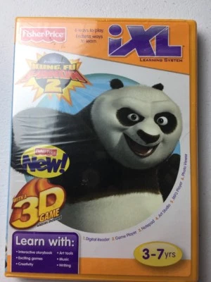 Kung Fu Panda 2 iXL Learning System 3- D glasses included! NEW - Image 1 of 2