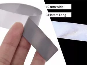 Nastro in ferro riflettente alta visibilità 10 mm per sicurezza - 10 mm x 3 metri - Foto 1 di 7