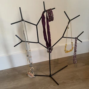Jewelry Stand Decorative Metal Tree - Picture 1 of 3