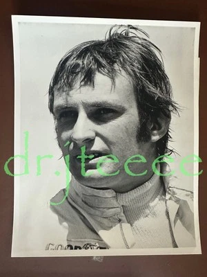 1972 US GRAND PRIX Chris Amon DRIVER - Auto Racing Photo - Image 1 of 2