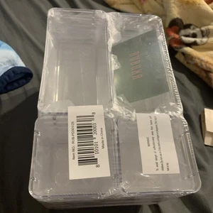 Juego organizadores de cajones de plástico transparente Ruboxa 25 piezas, 4 tamaños, nuevo en plástico - Imagen 1 de 6