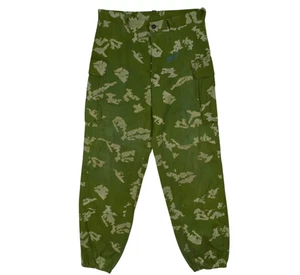 Vintage Sowjetische Bereska Tarn Uniform UdSSR Armee Sommerhose Hose Gr. 176 - Bild 1 von 22