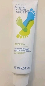 Avon Foot Works crema tallone screpolato massima resistenza 2,5 fl oz NUOVO sigillato - Foto 1 di 2