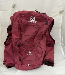 Salomon Active Skin 8W Hydration Vest with 2x 500ml Flasks - Unisex. XS. - Picture 1 of 14