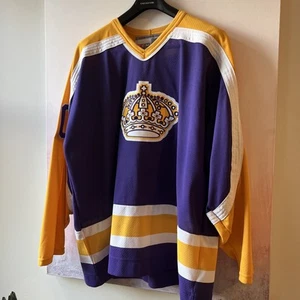 Luc Robitaille Los Angeles Kings 1986-87 Rookie Jersey CCM XXL - Picture 1 of 10