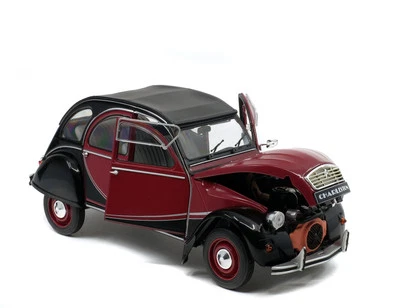 Citroen 2CV 2 CV Charleston Ente red black diecast modelcar 26 Solido 1:18 - Image 1 of 4