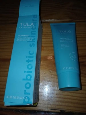 nib Tula Skincare So Poreless Deep Exfoliating Blackhead Scrub Probiotic skincar - Image 1 of 2