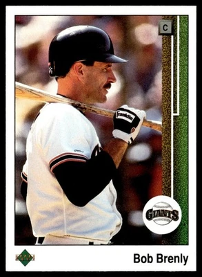 1989 Upper Deck Bob Brenly San Francisco Giants #479 - Image 1 of 2