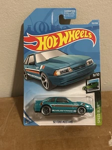 Ford Mustang 152/250 2019 Hot Wheels Speed Blur 9/10 '92 - Imagen 1 de 3