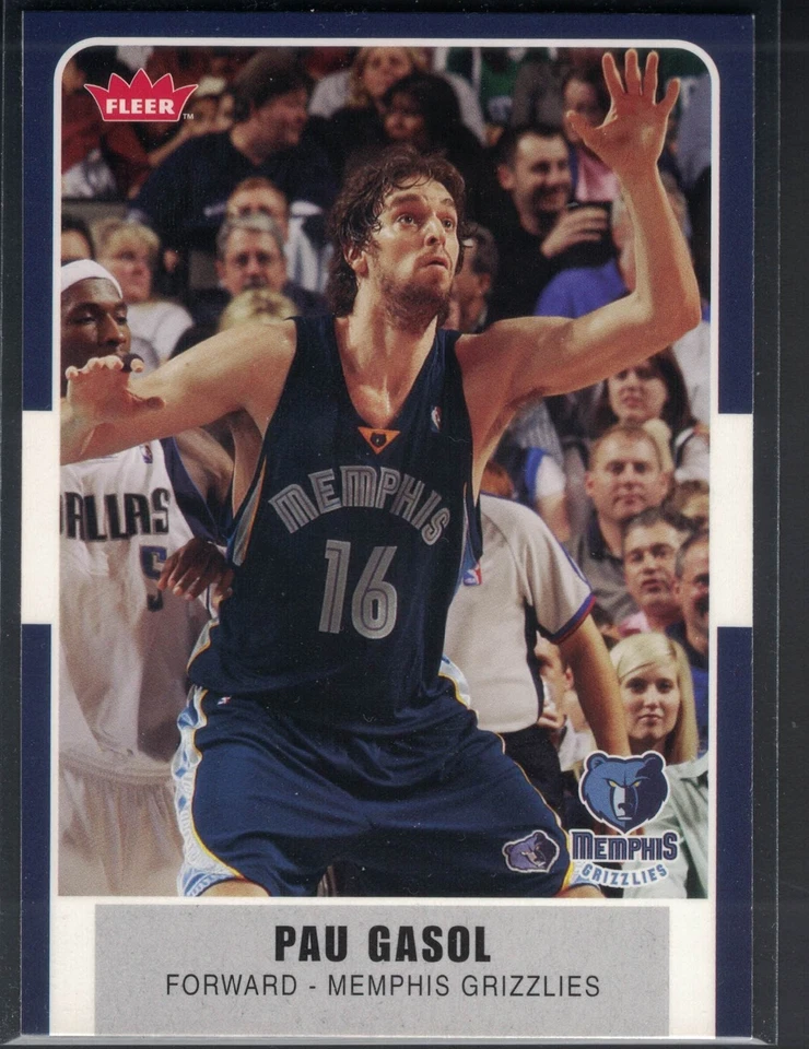 Fleer 2007-08 - Pau Gasol #100 Memphis Grizzlies Foto 1 de 1