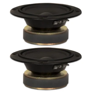2 Goldwood Sound GM-85/4 Poly Mica 5" Rangos Medianos 120 vatios cada uno 4 ohmios Medianos - Imagen 1 de 5