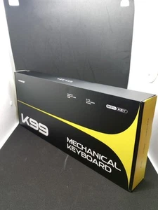 Mchose Mechanical Keyboard K99 Gasket Mounted Hot Swappable RGB Backlighting - Picture 1 of 9