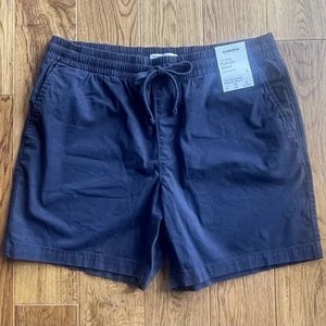 Sonoma Goods For Life 7” Everyday Pull-On Shorts Navy Men’s Size Large Cotton - Picture 1 of 10