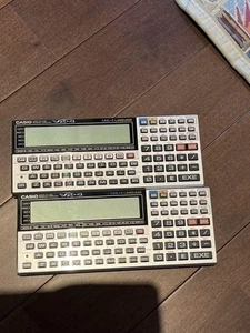 CASIO Pocket Computer 2 piece set Junk - Afbeelding 1 van 10