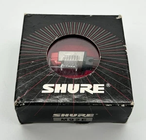 Original Shure M92E P-Mount Phono Cartridge w/ Box (NEAR MINT or NOS) - Picture 1 of 6