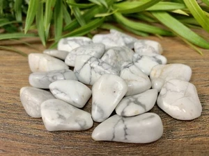 1/2 lb White Howlite Tumbled Stones Crystal Therapy Gemstone Specimen Reiki - Picture 1 of 5