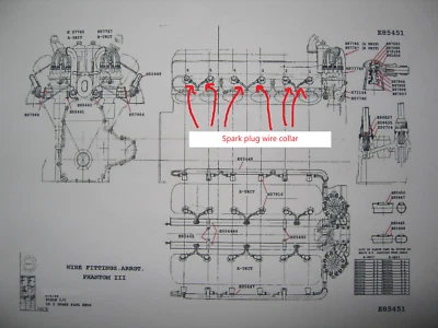 复古劳斯莱斯 Phantom III 火花塞线领 — 第 1/4 张图片