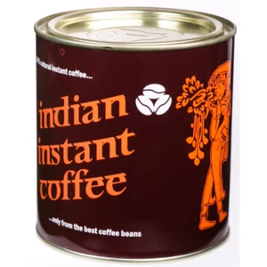 INDIAN INSTANT COFFEE 100% Natural Coffee From Best Beans Tin 180g 6.4oz - Picture 1 of 6
