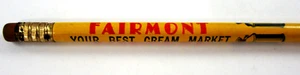 Fairmont Dairy Nebraska Werbestift Your Best Cream Market 1930-50er - Bild 1 von 4