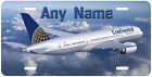 Airplane Continental Personalized Novelty Car Auto License Plate Any Name