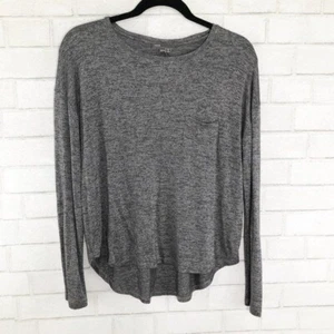 Langarm-T-Shirt Vince heathered grau Damen Größe XS - Bild 1 von 7