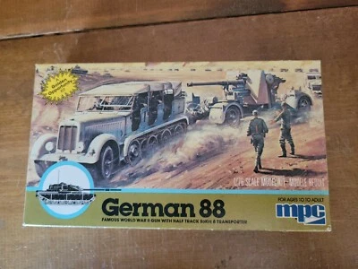 MPC German 88, 1/76 Scale Model Kit / New Open box - Image 1 of 4
