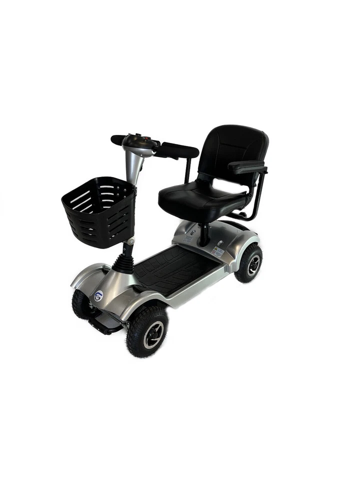 LG -TECHNIK LG-4017 Elektromobil Seniorenmobil/Reisemobil Elektro - Scooter 6 KM/H -Silber-