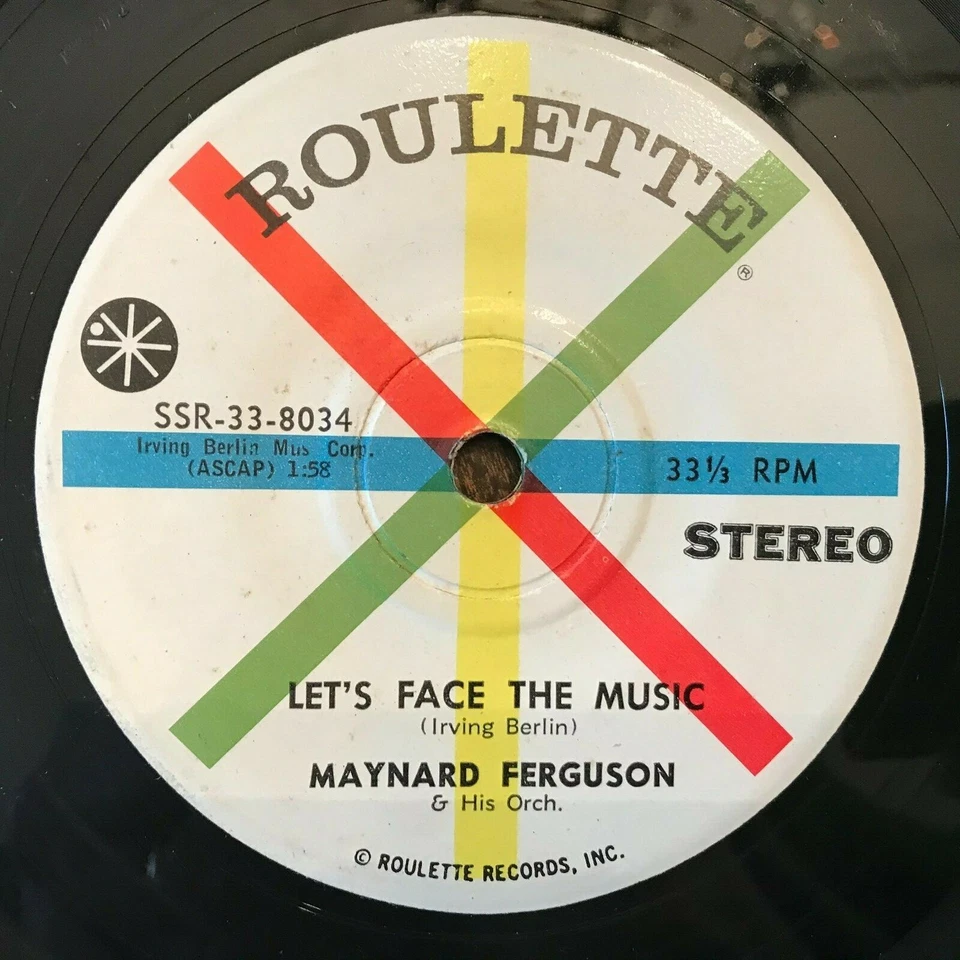 Maynard Ferguson Let's Face The Music / Teach Me Tonight 7" Jukebox 33 VG+   - Image 1 of 1