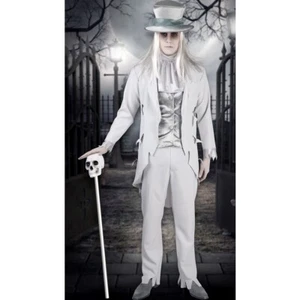 Dracula Kostüm Halloween L 50-52 Geister Bräutigam Kostüm Zombie Outfit Anzug - Bild 1 von 2