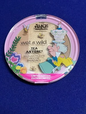 Wet N Wild Disney Alice In Wonderland Bronzer Palette Tea Anyone? Limited Ed New - Image 1 of 2