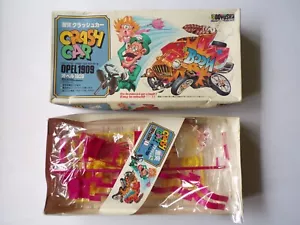 VINTAGE DOYUSHA CRASH CAR GEKITOTBU CRASH CAR SERIE 1 OPEL 1909 CON MOTORE - Foto 1 di 17