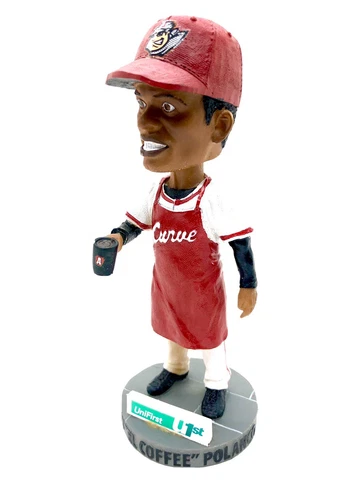 Altoona Curve Gregory Polanco SGA Bobble Head EL COFFEE SGA BOBBLE HEAD & HAND Cover