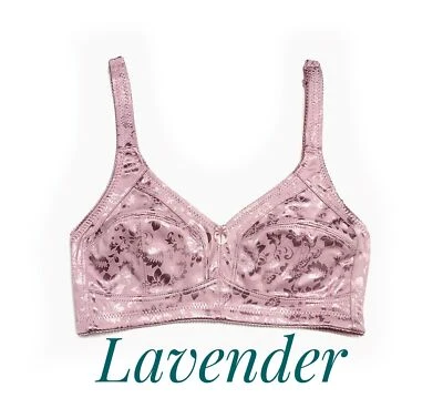 Sutiã feminino cetim cobertura total conforto sem forro sem fio sem fio mamãe copo B C D - Imagem 1 de 4