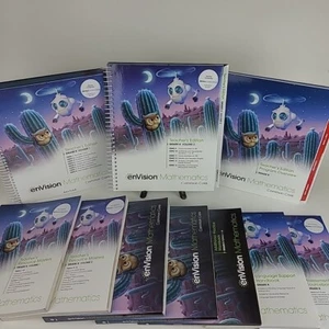 enVision Math Common Core Teachers Edition Grade K COMPLETE SET With Workbooks - Picture 1 of 9