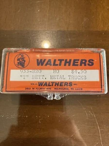 Camiones Walthers HO #933-820 de metal de furgón de cola 1 par nuevos en stock - Imagen 1 de 2