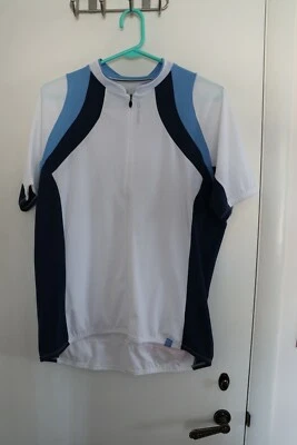 Sugoi White/Blue Cycling Jersey - Size XL - Image 1 of 4