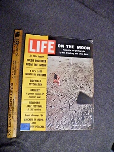 Life Magazine ON THE MOON Aug. 8 1968 13A - Bild 1 von 4