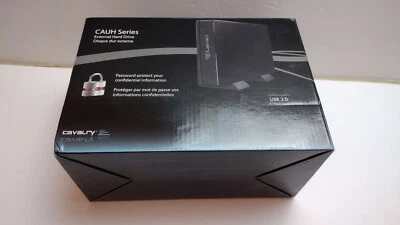 NEW Cavalry External Hard Drive Enclosure USB 2.0 Password Protect Security - Image 1 of 3