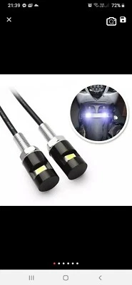 2PCS UNIVERSAL LED NUMBER PLATE TAIL TIDY LIGHTs CAR MOTORCYCLE BOLT LIGHT LAMP - Image 1 of 4
