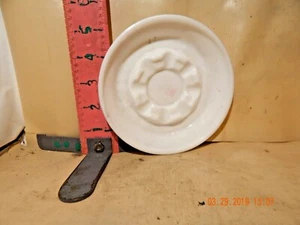 IMPERIAL GLASS MILK GLASS ASHTRAY - NO CHIPS, CRACKS, OR DINGS! - Picture 1 of 3