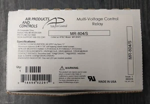 Air Products and Controls MR-804/S Multi-Voltage Control Relay ⭐️NEW⭐️ - Picture 1 of 7