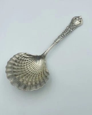 Tiffany & Co Antique Sterling Silver Richelieu Clam Shell Serving Spoon 8 5/8" - Image 1 of 4