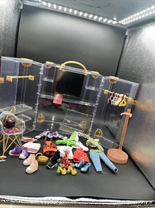 Rainbow Monster High Puppen Koffer Schrank Kleidung Schuhe Zubehör Paket LOL - Bild 1 von 10