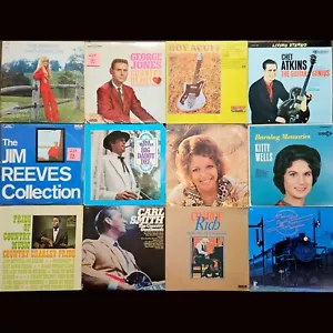 Vintage 14 LP Lot #286: Classic Country & Western Music, VG Or Better Vinyl - Picture 1 of 13