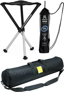 Walkstool Comfort Dreibein-Hocker Faltstuhl Campingsitz mit gepolsterter Tasche - Bild 1 von 24