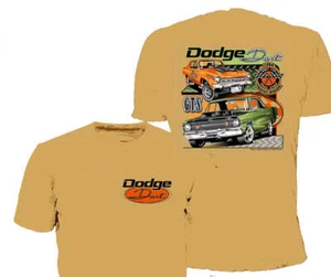 Dodge Dart- 2 Generations of Darts Camiseta Para Hombres Mopar Licencia Hot Rod Drag Race - Imagen 1 de 5