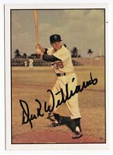 Authenticated Dick Williams Autograph On A 1979 TCMA - Brooklyn Dodgers