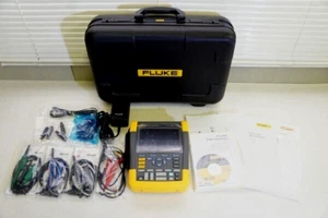Fluke 190-504 ScopeMeter 4CH 500MHz 5GS/S Oscilloscope 2022.09 Cal - Picture 1 of 24